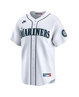 Nike Men's Edgar Martinez White Seattle Mariners Throwback Cooperstown Collection Limited Jersey