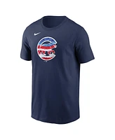 Nike Men's Navy Chicago Cubs Americana T-Shirt