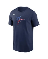 Nike Men's Navy Tampa Bay Rays Americana T-Shirt