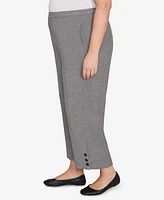 Alfred Dunner Plus Elastic Ankle Pant