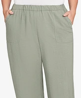 Alfred Dunner Plus Patch Pocket Pants