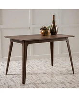 Dining Table Solid Wood Legs, Walnut