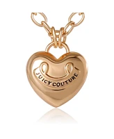 Juicy Couture Gold-Tone Heart Pendant Necklace