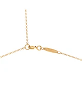 Pre-Owned Tiffany & Co. Small T Smile Pendant Necklace 18K Rose Gold