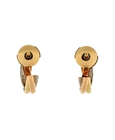 Pre-Owned Cartier 13mm Trinity Hoop Earrings 18K Tricolor Gold