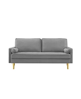 Velvet Sofa 65 inch