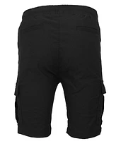 Galaxy By Harvic Men's Super Flex Stretch Cargo Shorts