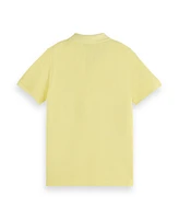 Scotch & Soda Little and Big Boys Garment Dyed Pique Polo Shirt