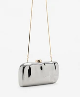 Mango Women's Chain Clutch Bag
