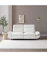 3-in-1 Convertible Sofa Bed with Adjustable Backrest