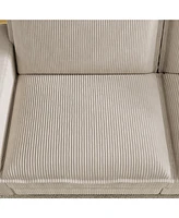 Modular Sectional Sofa,Deep Seat Couch for Living Room, Modern L-Shaped Sofa for Living Room Bedroom Apartment,Beige