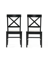 Nostalgic Farmhouse Dining Chairs Acacia Wood Charm for Your Rustic Haven