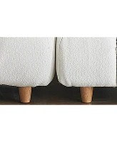 inches long, Teddy Sofa Fabric, with spacious and comfortable seats