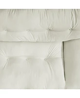 90.5" Modern Velvet Sofa for Living Rooms & More