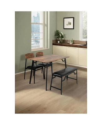Modern 4 piece dining table set