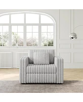 44.9" Modular Sofa Single - Highly Comfortable, Stylish & Functional for Bedroom & Living Room, Light gray