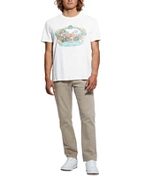 Guess Men's Short Sleeve Tiger Graphic Crewneck T-Shirt