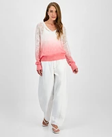Boss Orange Women's Ombre Pointelle Sweater