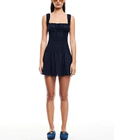 Lioness Women's Heart Shaped Sleeveless Mini Dress