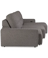 Frandlyn 3pc Fabric Power Sliding Sofa, Exclusively at Macy's