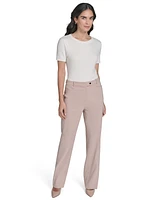 Calvin Klein Women's Short-Sleeve Textured Sweater