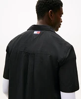 Tommy Hilfiger x Apxgp Collection Men's Satin Racing Shirt