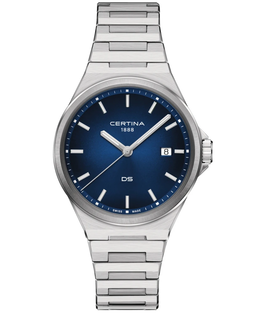 Certina Men's Swiss Ds-7 Stainless Steel Bracelet Watch 39mm
