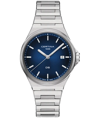 Certina Men's Swiss Ds-7 Stainless Steel Bracelet Watch 39mm