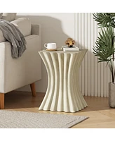 Archaistic Wavy Side Table
