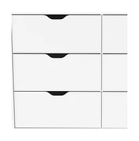 Four Drawer Dresser for Bedroom Storage and Organization
