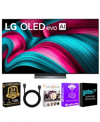 Lg Oled evo Ai 4K Smart Tv w/A9 Gen8, 144Hz, Dolby Vision/Atmos, HDR10, Ai Upscaling