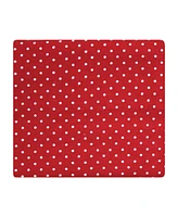 Hudson Baby Infant Girl Cotton Flannel Receiving Blankets Bundle, Hot Cocoa, One Size