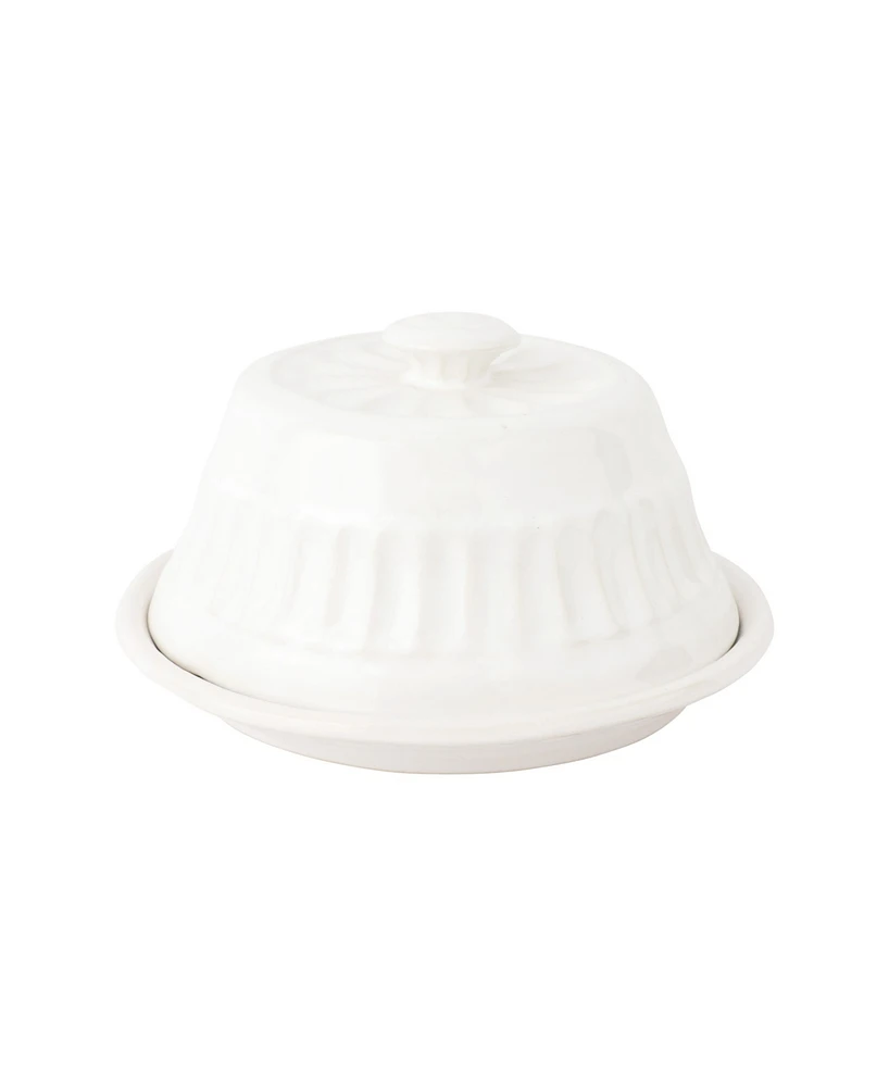Vietri Pietra Serena Butter Dish