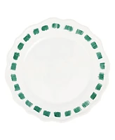 Vietri Lisbon Stitch Dinner Plate