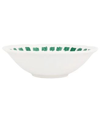 Vietri Lisbon Stitch Serving Bowl