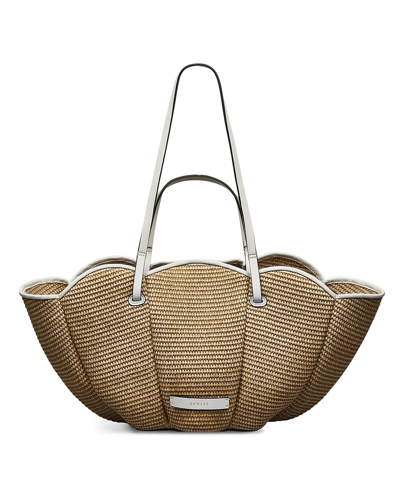 Radley London The Lily Raffia Large Open Top Tote Bag
