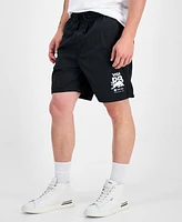 Hugo Boss Men's Fanwear Relaxed Fit Drawstring 7.6" Shorts
