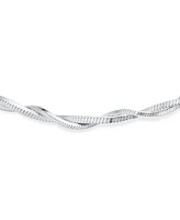 Bling Jewelry Simple Interlocking Double Box Chain Anklet Ankle Bracelet Sterling Silver 9 Inch