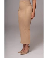 Jluxlabel Women's Phoenix Suede Skirt