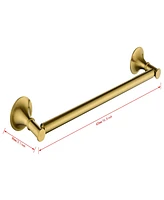 6 Piece Bathroom Towel Rack Set Wall Mount