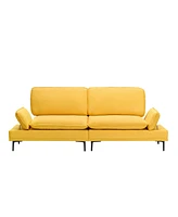 Premium Soft Yellow Sofa for Small Spaces