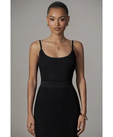 Jluxlabel Women's Serena Ribbed Skirt Set