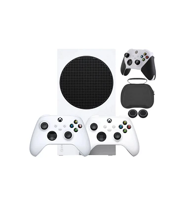 Xbox Series S 1TB Digital Console - Robot White, Bundle With Accessories & Extra Controller