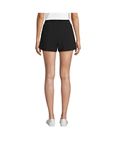 Lands' End Women's Active Woven 4" Shorts with Brief
