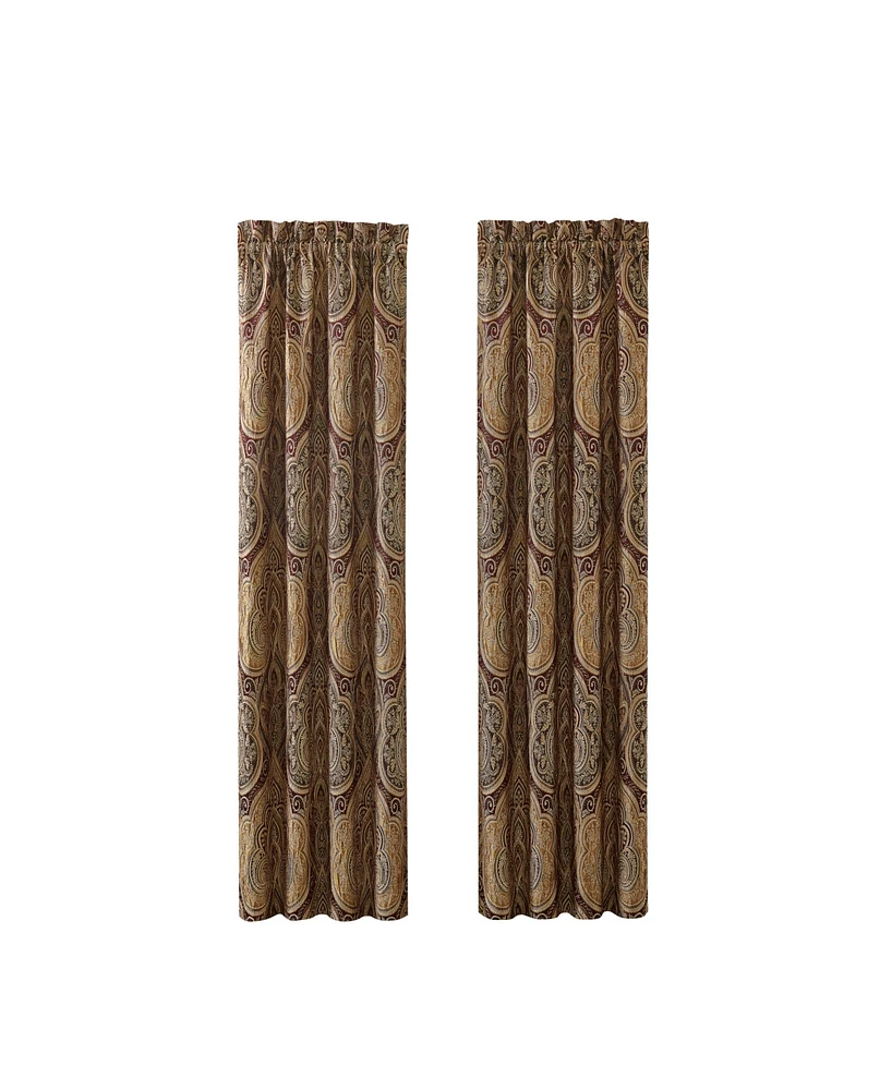 J Queen New York Calistoga Window Panel Pair, 50" x 84"