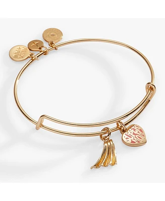 Super Mom Charm Duo Bangle Bracelet