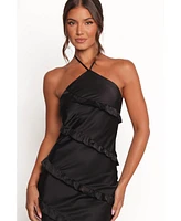 Petal and Pup Women's Roxanne Halterneck Maxi Dress