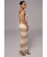 Jluxlabel Women's Jaide Maxi Knit Skirt