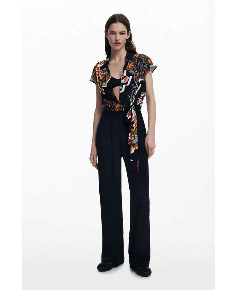Desigual Women's Jumpsuit designed by Mr. Christian Lacroix
