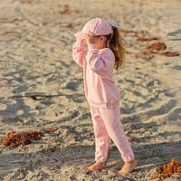 Bits & Bows Girls Lil Sis Cotton Crewneck Sweatshirt